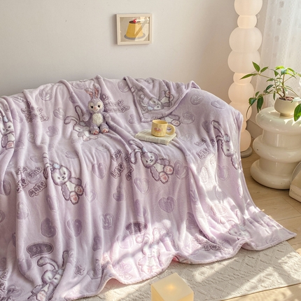 91家纺网 家纺一手货源 找家纺 （总）悦织湾家纺 2025新款加厚雪花绒印花多功能毛毯牛奶绒休闲盖毯子跨境专供外贸出口电商热销款