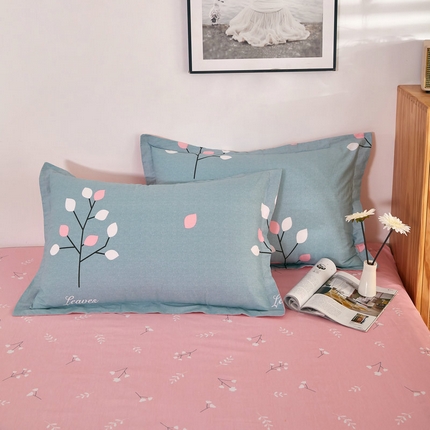 91家纺网 家纺一手货源 找家纺 （总）京天家纺 2024新款12868全棉直角单品枕套