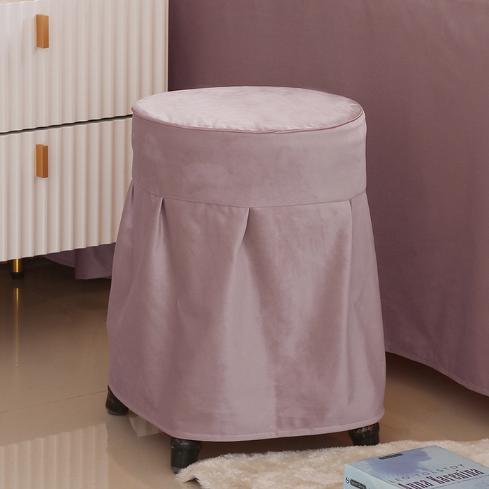 91家纺网 家纺一手货源 找家纺 琪宝阁 2024新款立丝绒美 容床罩套件-欧若拉 豆沙