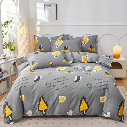 91家纺网 家纺一手货源 找家纺 （总）京天家纺 2024新款40支全棉12868床单款四件套（尺寸足，有预留）