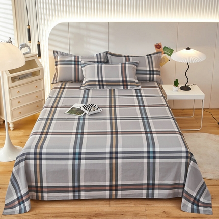 91家纺网 家纺一手货源 找家纺 （总）京天家纺 2024新款12868全棉直角单品床单