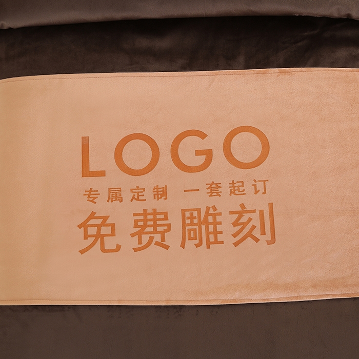 91家纺网 家纺一手货源 找家纺 琪宝阁 2024新款立丝绒美 容床罩套件-欧若拉 咖啡