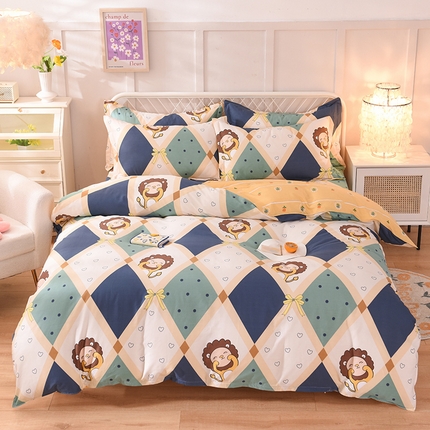 91家纺网 家纺一手货源 找家纺 （总）棉立方家纺 2022新款-床笠款四件套