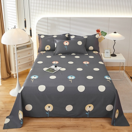 91家纺网 家纺一手货源 找家纺 （总）京天家纺 2024新款12868全棉直角单品床单