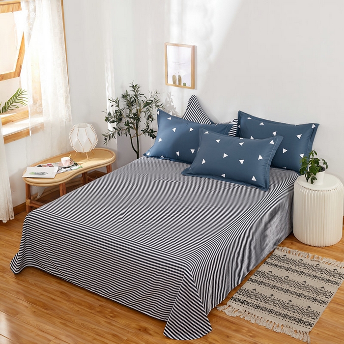 91家纺网 家纺一手货源 找家纺 （总）京天家纺 2024新款40支全棉12868床单款四件套（尺寸足，有预留）