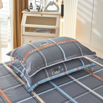 91家纺网 家纺一手货源 找家纺 （总）京天家纺 2024新款12868全棉直角单品枕套