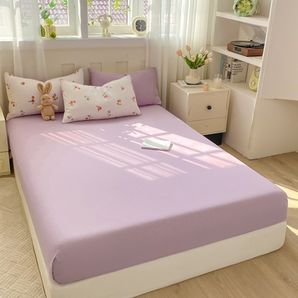 91家纺网 家纺一手货源 找家纺 （总）雅阁尔 2024新款水洗云朵棉单品系列-床笠单件单床笠