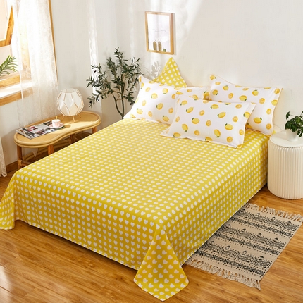 91家纺网 家纺一手货源 找家纺 （总）京天家纺 2024新款12868全棉直角单品床单