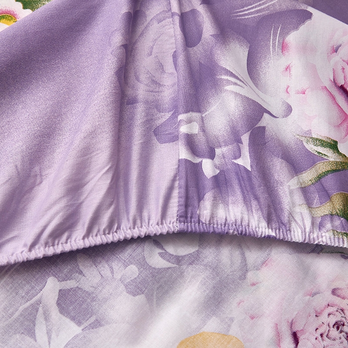 91家纺网 家纺一手货源 找家纺 （总）京天家纺 2024新款40支全棉12868床笠款四件套