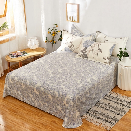 91家纺网 家纺一手货源 找家纺 （总）京天家纺 2024新款12868全棉直角单品床单