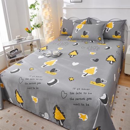 91家纺网 家纺一手货源 找家纺 （总）京天家纺 2024新款12868全棉直角单品床单