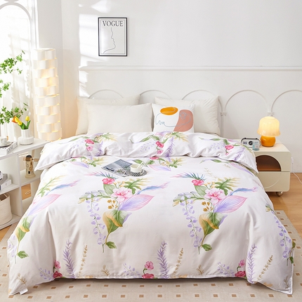 91家纺网 家纺一手货源 找家纺 （总）京天家纺 2024新款12868全棉单品被套(尺寸足，有预留）