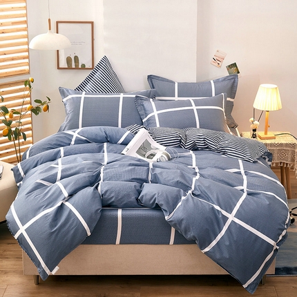 91家纺网 家纺一手货源 找家纺 （总）京天家纺 2024新款40支全棉12868床笠款四件套