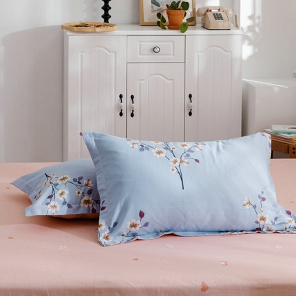 91家纺网 家纺一手货源 找家纺 （总）京天家纺 2024新款12868全棉直角单品枕套