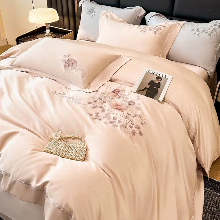 91家纺网 家纺一手货源 找家纺 玖玖爱家纺 2024新款艾阳绒四件套-西班牙庄园 西班牙庄园玉