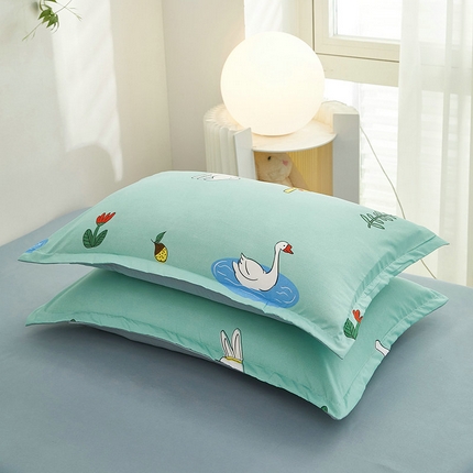 91家纺网 家纺一手货源 找家纺 （总）京天家纺 2024新款亲肤水洗棉单枕套