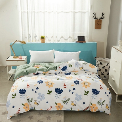 91家纺网 家纺一手货源 找家纺 （总）京天家纺 2024新款12868全棉单品被套(尺寸足，有预留）