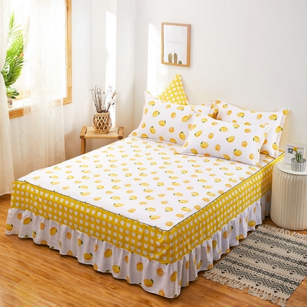 91家纺网 家纺一手货源 找家纺 （总）京天家纺 2024新款12868全棉单品床裙