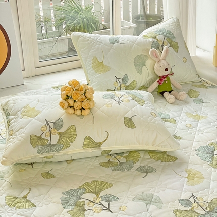 91家纺网 家纺一手货源 找家纺 （总）棉立方家纺 2023新款全棉夹棉喷气印花四件套及单品-单枕套