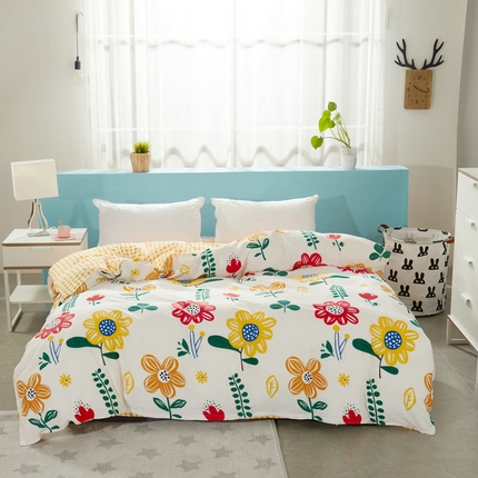 91家纺网 家纺一手货源 找家纺 （总）京天家纺 2024新款12868全棉单品被套(尺寸足，有预留）