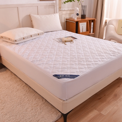 91家纺网 家纺一手货源 找家纺 （总）棉立方家纺 2023新品磨毛六面全包款式夹棉床笠