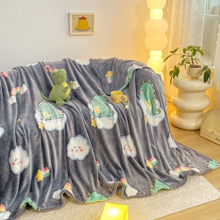 91家纺网 家纺一手货源 找家纺 （总）悦织湾家纺 2025新款加厚雪花绒印花多功能毛毯牛奶绒休闲盖毯子跨境专供外贸出口电商热销款