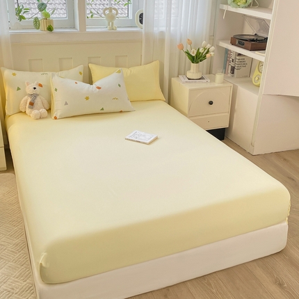 91家纺网 家纺一手货源 找家纺 （总）雅阁尔 2024新款水洗云朵棉单品系列-床笠单件单床笠