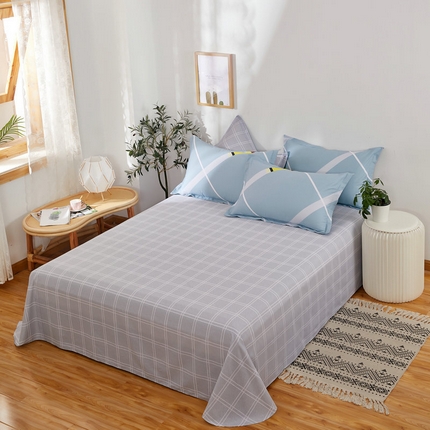 91家纺网 家纺一手货源 找家纺 （总）京天家纺 2024新款12868全棉直角单品床单