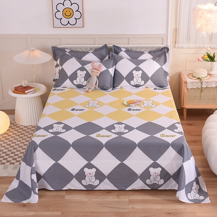 91家纺网 家纺一手货源 找家纺 （总）棉立方家纺 2022新款-单品床单