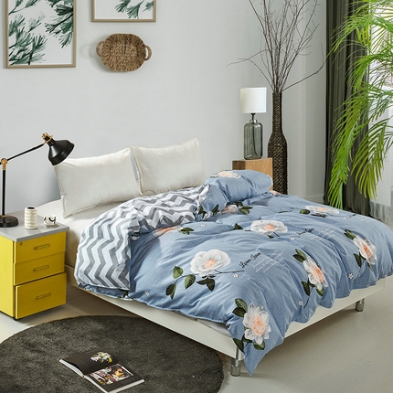 91家纺网 家纺一手货源 找家纺 （总）京天家纺 2024新款12868全棉单品被套(尺寸足，有预留）