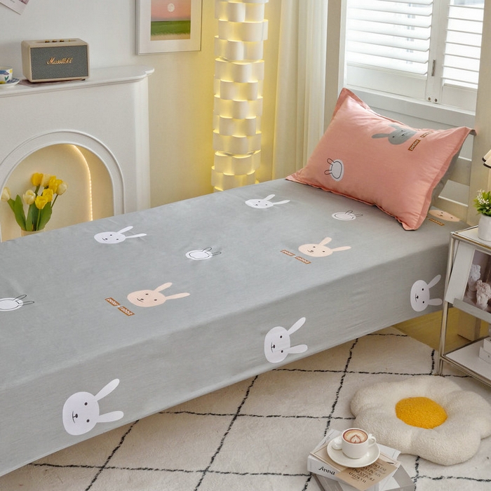 91家纺网 家纺一手货源 找家纺 （总）京天家纺 2024新款全棉印花13372学生三件套