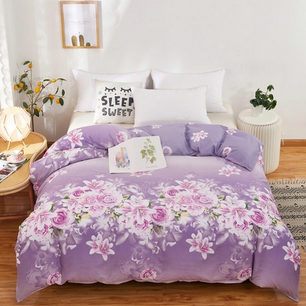 91家纺网 家纺一手货源 找家纺 （总）京天家纺 2024新款12868全棉单品被套(尺寸足，有预留）