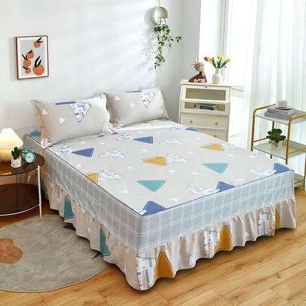 91家纺网 家纺一手货源 找家纺 （总）京天家纺 2024新款12868全棉单品床裙