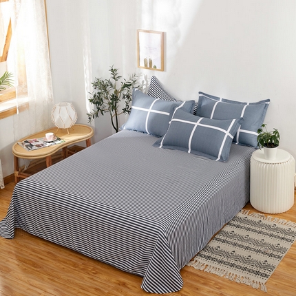 91家纺网 家纺一手货源 找家纺 （总）京天家纺 2024新款12868全棉直角单品床单