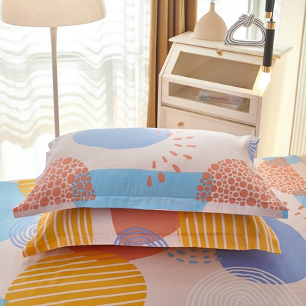 91家纺网 家纺一手货源 找家纺 （总）京天家纺 2024新款12868全棉直角单品枕套