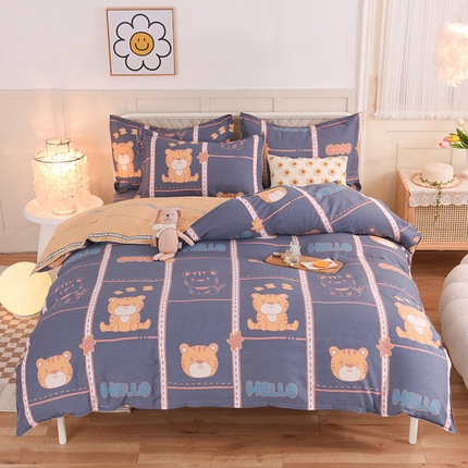 91家纺网 家纺一手货源 找家纺 （总）棉立方家纺 2022新款-床笠款四件套