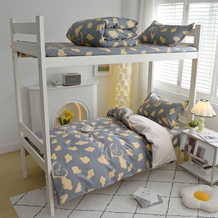 91家纺网 家纺一手货源 找家纺 （总）京天家纺 2024新款全棉印花13372学生三件套