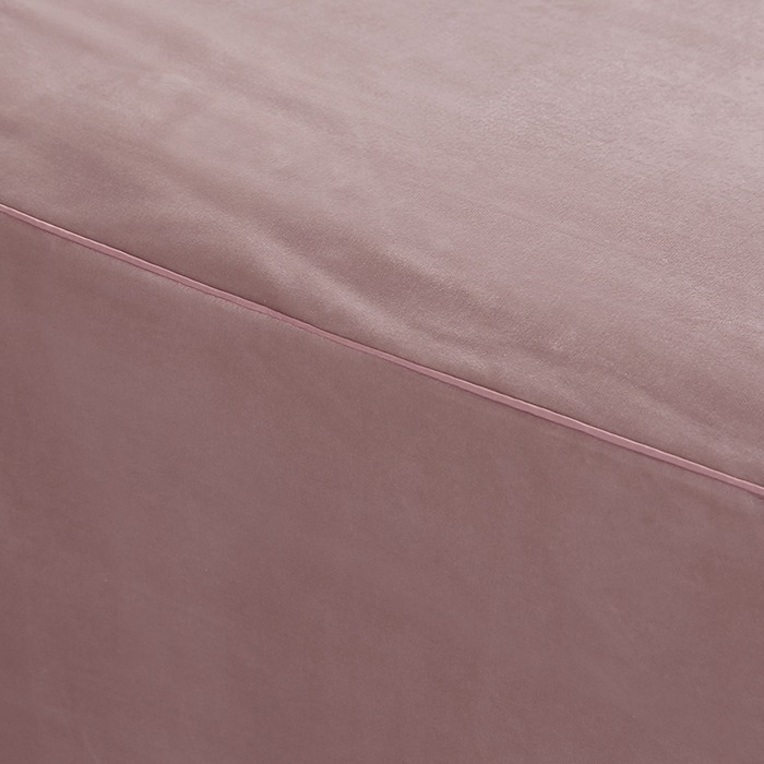 91家纺网 家纺一手货源 找家纺 琪宝阁 2024新款立丝绒美 容床罩套件-欧若拉 豆沙