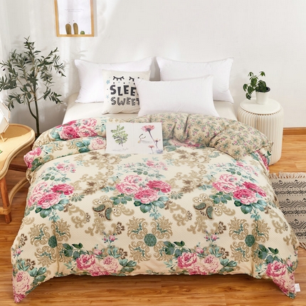 91家纺网 家纺一手货源 找家纺 （总）京天家纺 2024新款12868全棉单品被套(尺寸足，有预留）