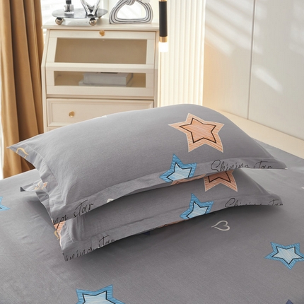 91家纺网 家纺一手货源 找家纺 （总）京天家纺 2024新款12868全棉直角单品枕套