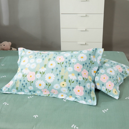 91家纺网 家纺一手货源 找家纺 （总）京天家纺 2024新款12868全棉直角单品枕套