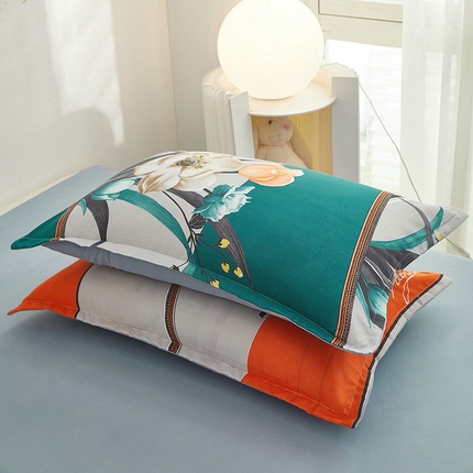 91家纺网 家纺一手货源 找家纺 （总）京天家纺 2024新款亲肤水洗棉单枕套