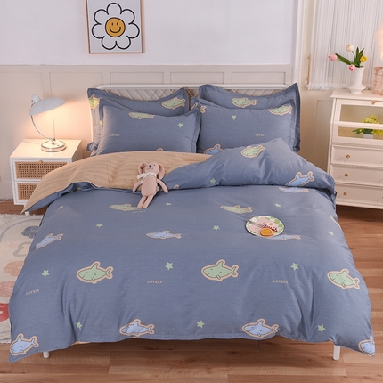 91家纺网 家纺一手货源 找家纺 （总）棉立方家纺 2022新款-床单款四件套