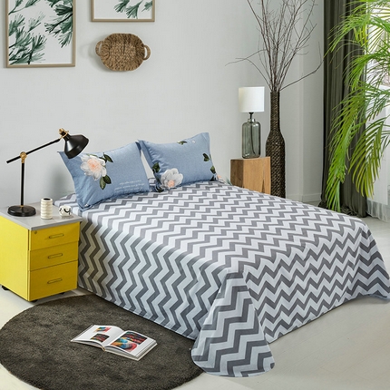 91家纺网 家纺一手货源 找家纺 （总）京天家纺 2024新款12868全棉直角单品床单