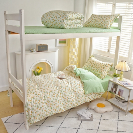 91家纺网 家纺一手货源 找家纺 （总）京天家纺 2024新款全棉印花13372学生三件套