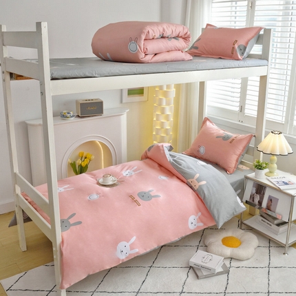 （总）京天家纺 2024新款全棉印花13372学生三件套