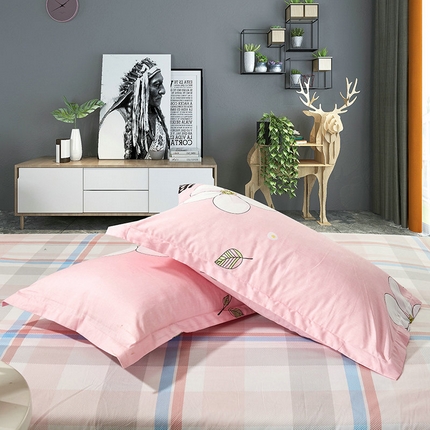 91家纺网 家纺一手货源 找家纺 （总）京天家纺 2024新款12868全棉直角单品枕套