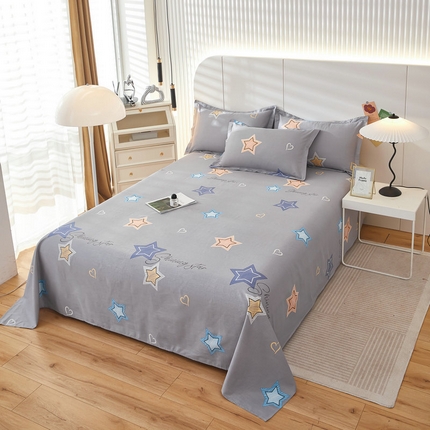 91家纺网 家纺一手货源 找家纺 （总）京天家纺 2024新款12868全棉直角单品床单