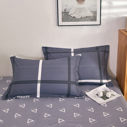 91家纺网 家纺一手货源 找家纺 （总）京天家纺 2024新款12868全棉直角单品枕套