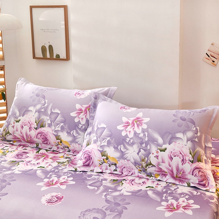 91家纺网 家纺一手货源 找家纺 （总）京天家纺 2024新款40支全棉12868床笠款四件套